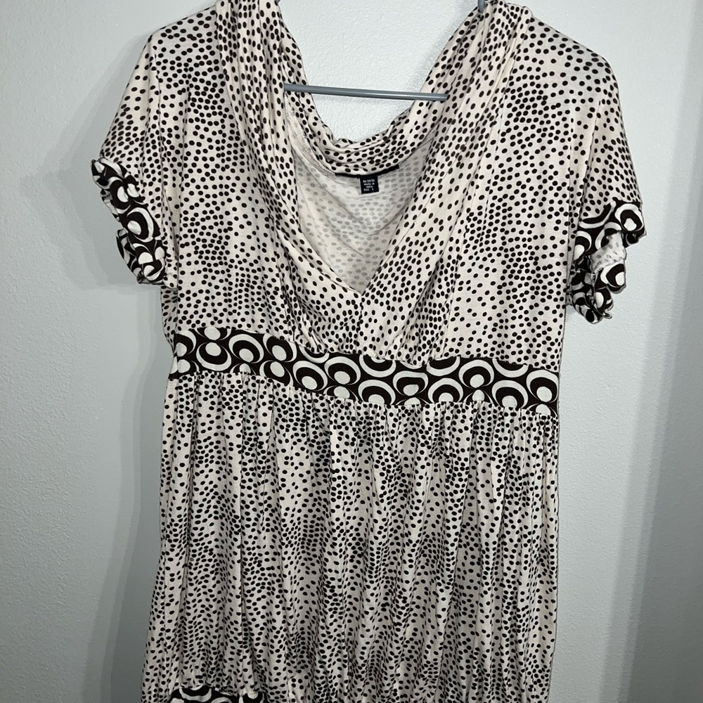 Black and White Polka Dot Dress